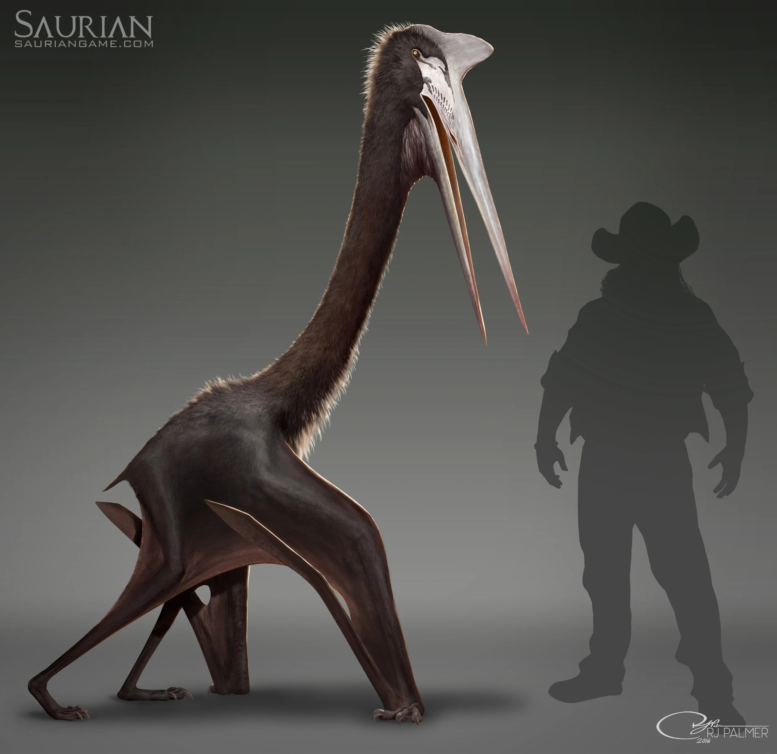 Saurian-Quetzalcoatlus sp.
