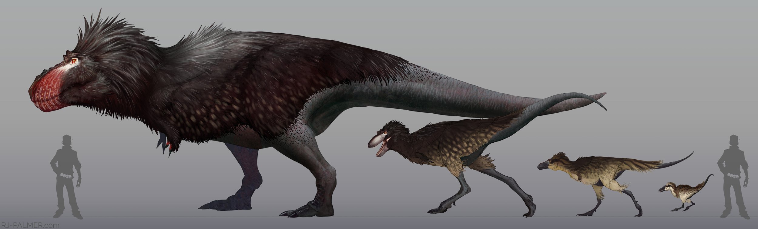 Early T. rex Designs — Art of RJ Palmer