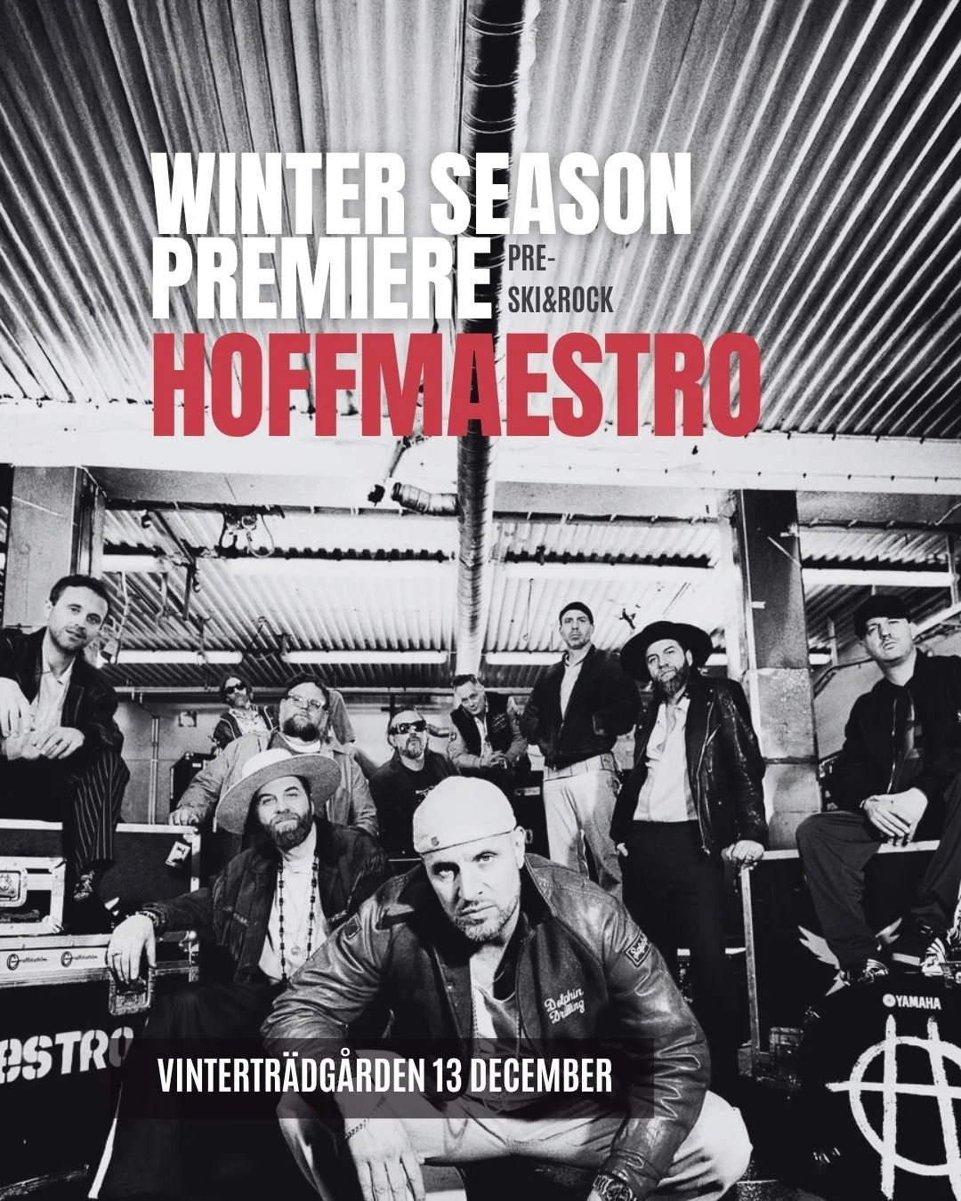 @realhoffmaestro kommer tillbaka till Högfjällshotellet och till vår stora kick off helg -  Winter Season Premiere 🔥
Dem kommer och kickar igång vintern tillsammans med oss  och vi lovar, du vill inte stå utanför!!