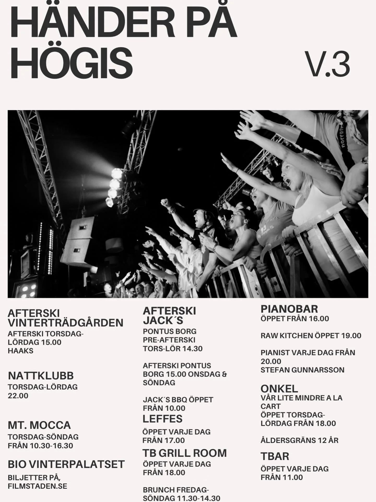 H&Ouml;GIS VECKA 3🩵 NU B&Ouml;RJAR PARTYVECKORNA 3,4,5 &amp; 6!! KIKA IN P&Aring; V&Aring;R HEMSIDA F&Ouml;R SCHEMA🥂🎸SES P&Aring; H&Ouml;GIS! 🫵🏼