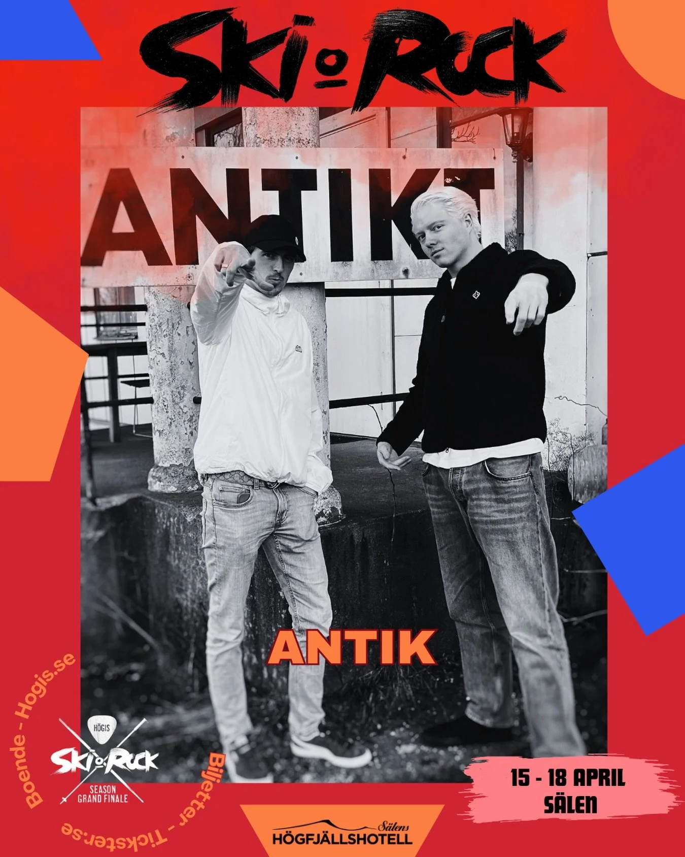 H&auml;lsar &auml;ven ANTIK v&auml;lkomna till Ski &amp; Rock 2026. WOW!!🔥❤️&zwj;🔥
