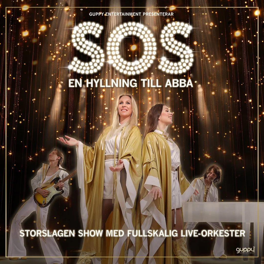 Nyårssupé i Vinterträdgården med S.O.S ABBA Tribute &amp; Rydell &amp; Quick