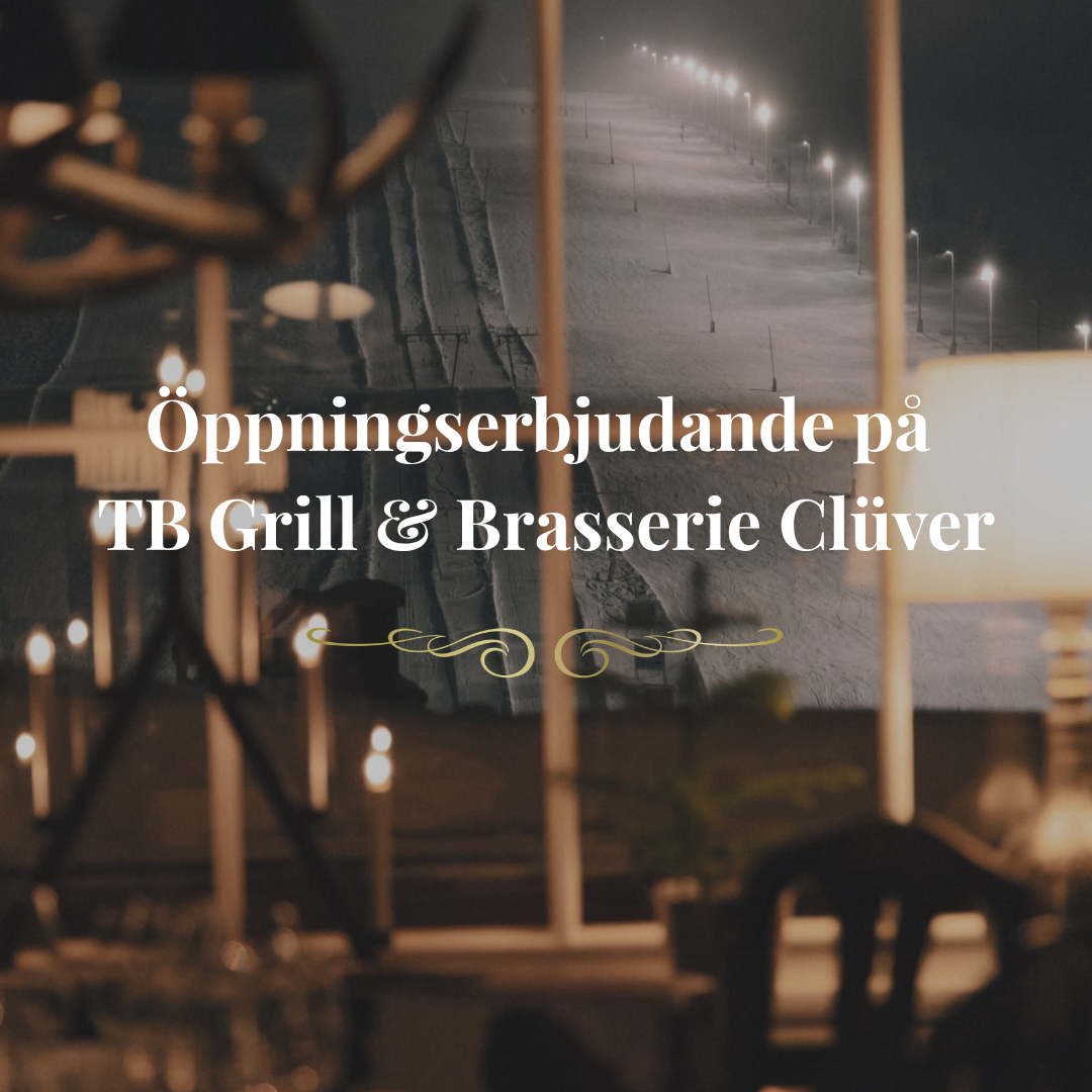 Premiärhelg i TB Grill &amp; Brasserie Clüver