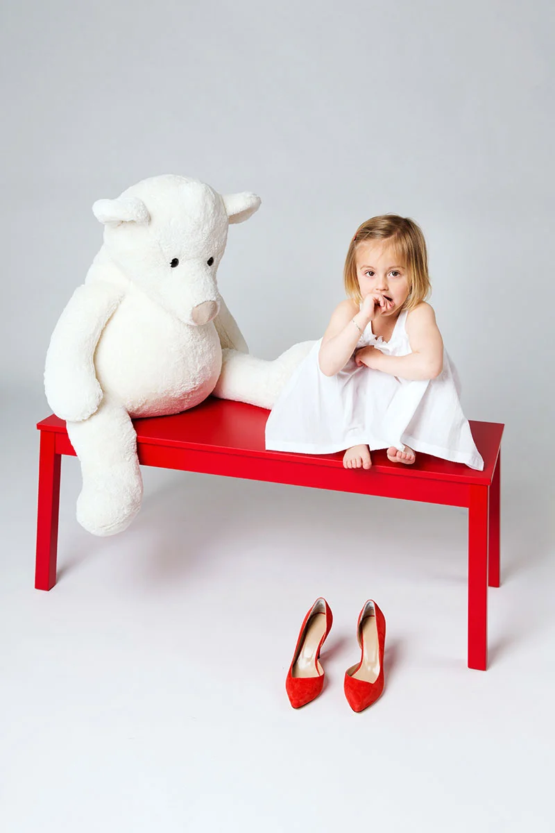 Portraits d'enfants studio - photographies Delphine Perrin