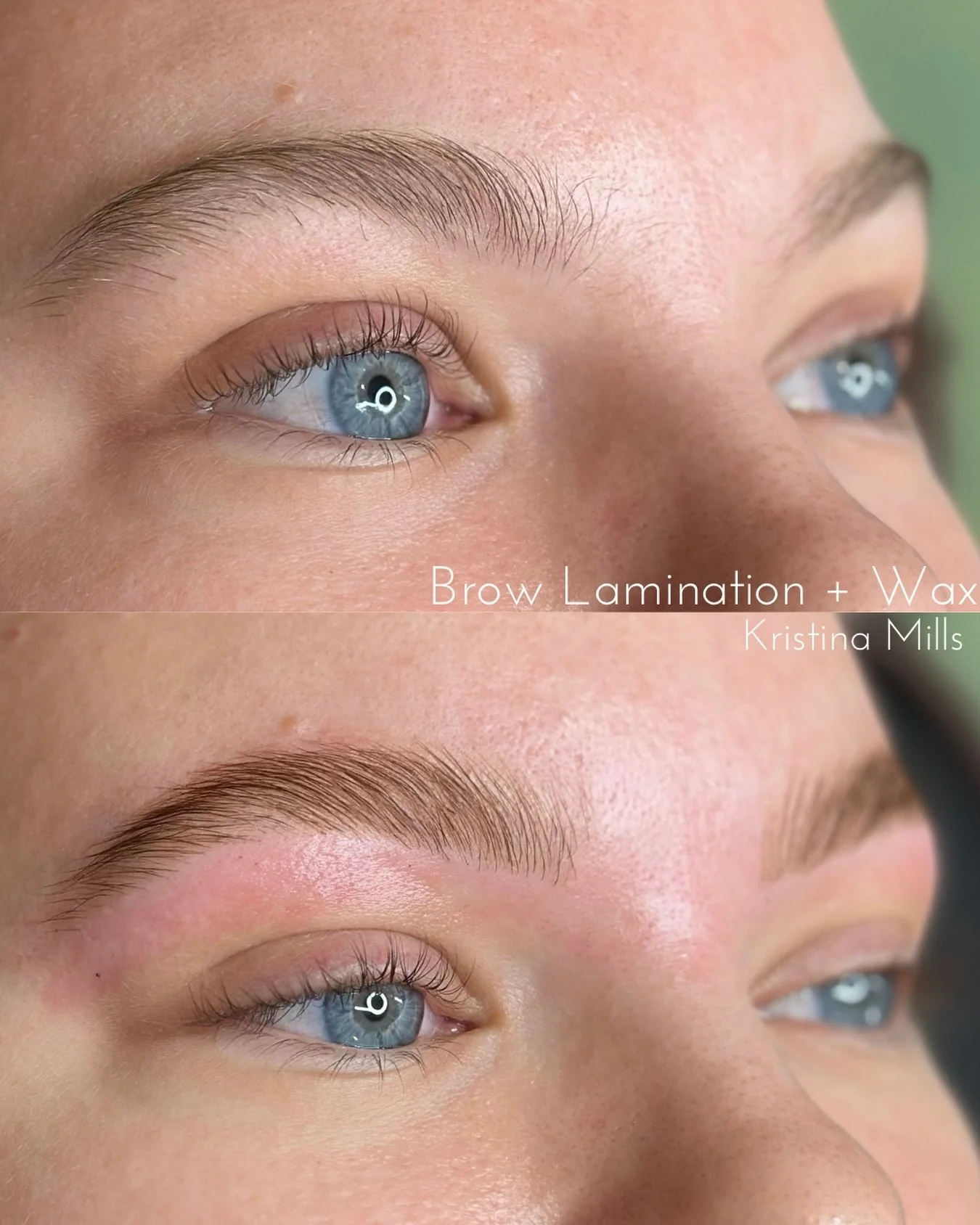 Brow lamination + wax ✨

A subtle shift that makes a big difference.

This service is about enhancing what&rsquo;s already there &mdash; soft structure, better direction, and brows that feel effortless instead of overdone.

#browlamination #browlamin
