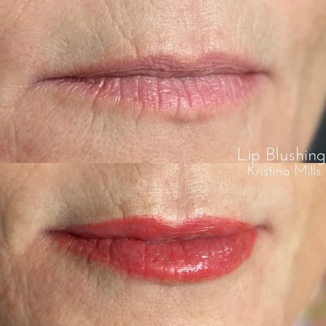 This is immediately after lip blush&mdash;slightly more saturated than the healed result will be. As it heals, the color softens into a more natural, lived-in tint that enhances what&rsquo;s already there rather than overpowering it.

#lipblushingatl