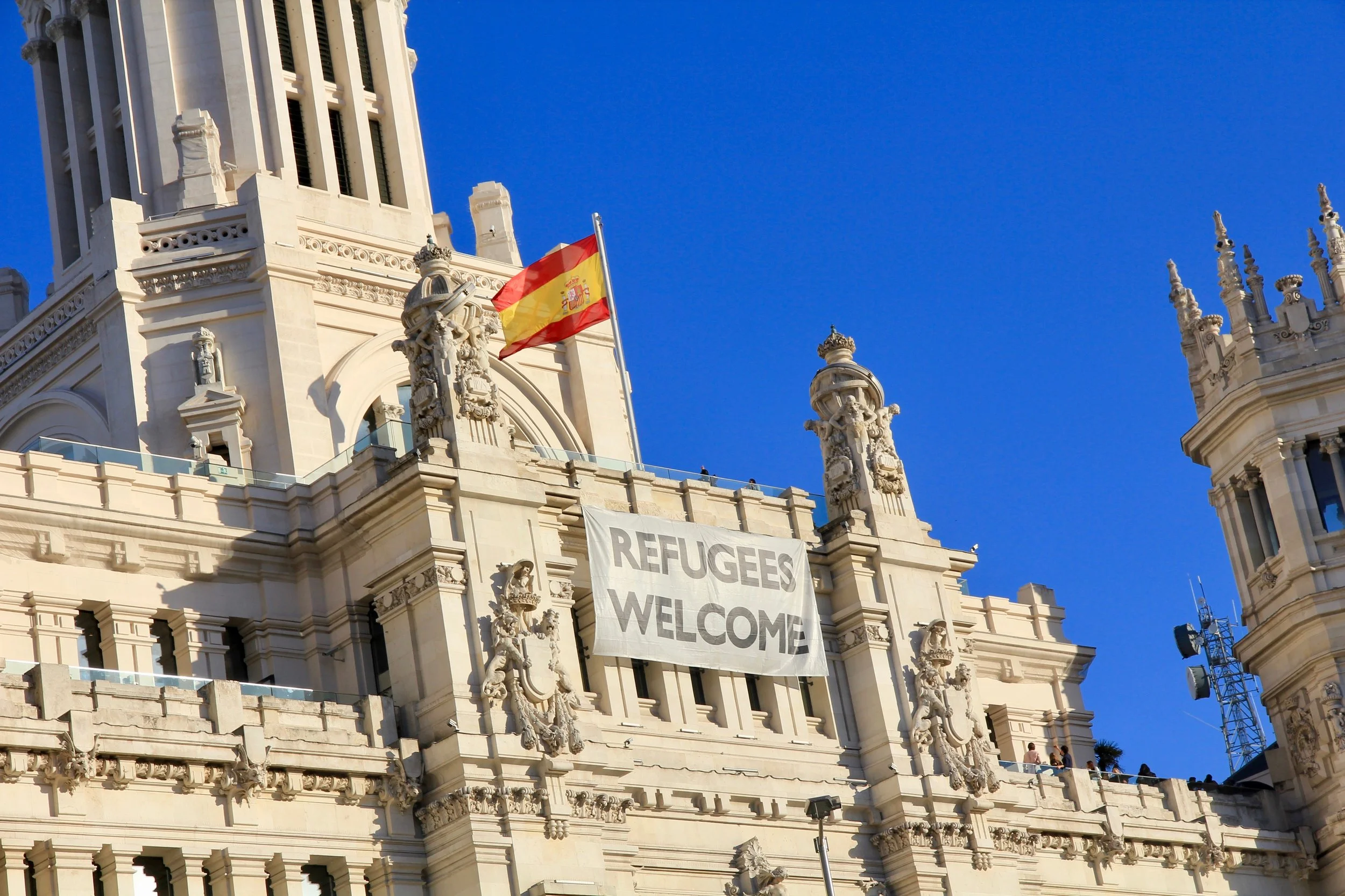 Refugees Are Welcome, Madrid