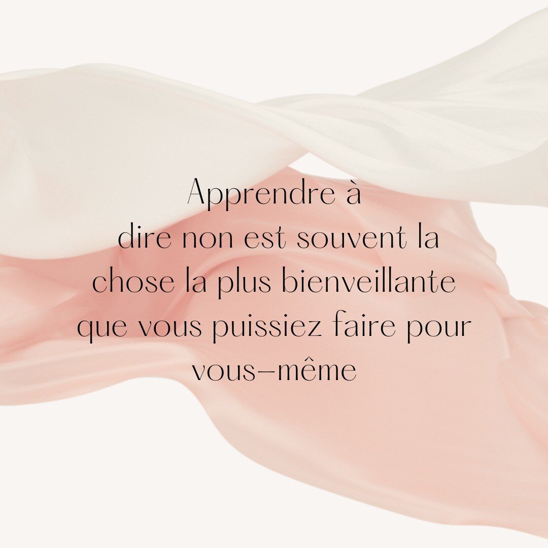 Les limites sont ce qui nous prot&egrave;gent de ce nous ressentons comme inappropri&eacute;, inacceptable, non-authentique, ou tout simplement non voulu. 

Connaitre et savoir exprimer ses limites est un des pilliers fondamental de notre bien etre. 