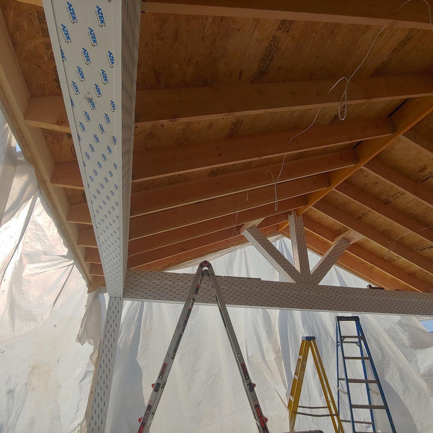 Indoors and out our carpentry teams are crushing it this week.