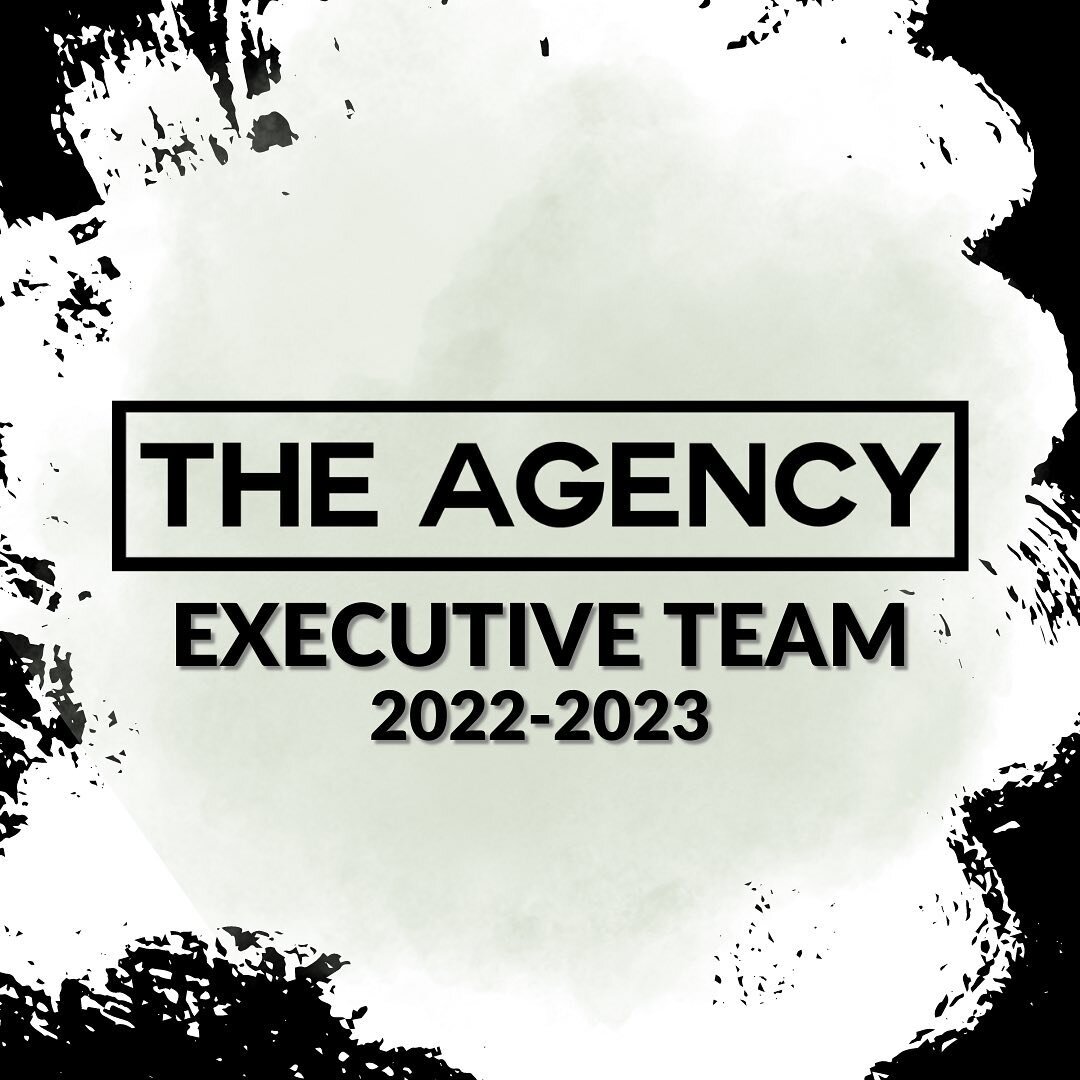 We are so excited to announce the 2022-2023 Agency team!📸 We are thrilled for the year ahead and cannot wait to see what this team accomplishes!🖤🤍