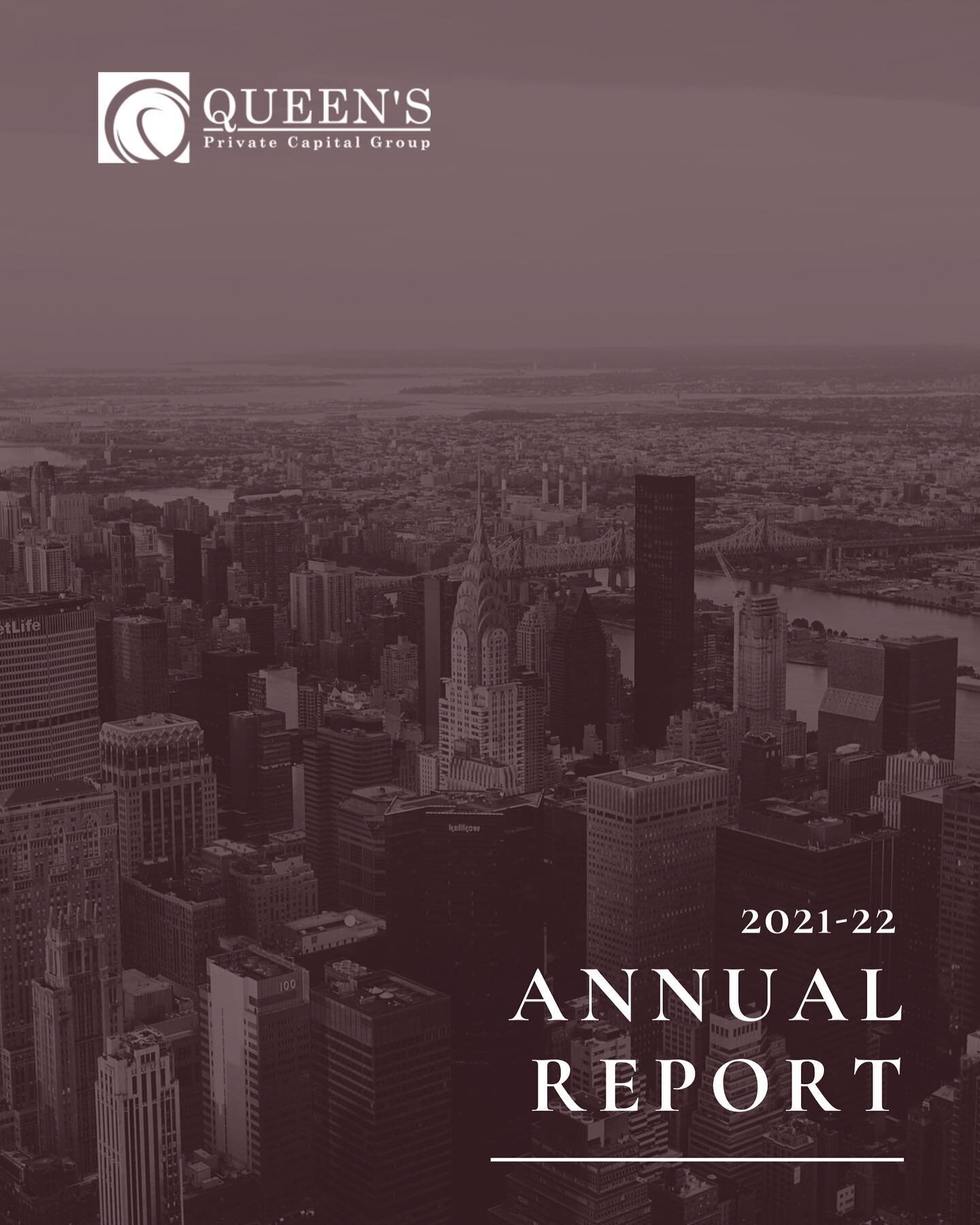 The Agency had the wonderful opportunity to work with @queensprivatecapital to help build their 2021-2022 Annual Report! Visit our bio to view the annual report! 📄

The Agency provides photography, videography, and graphic design services to organiz