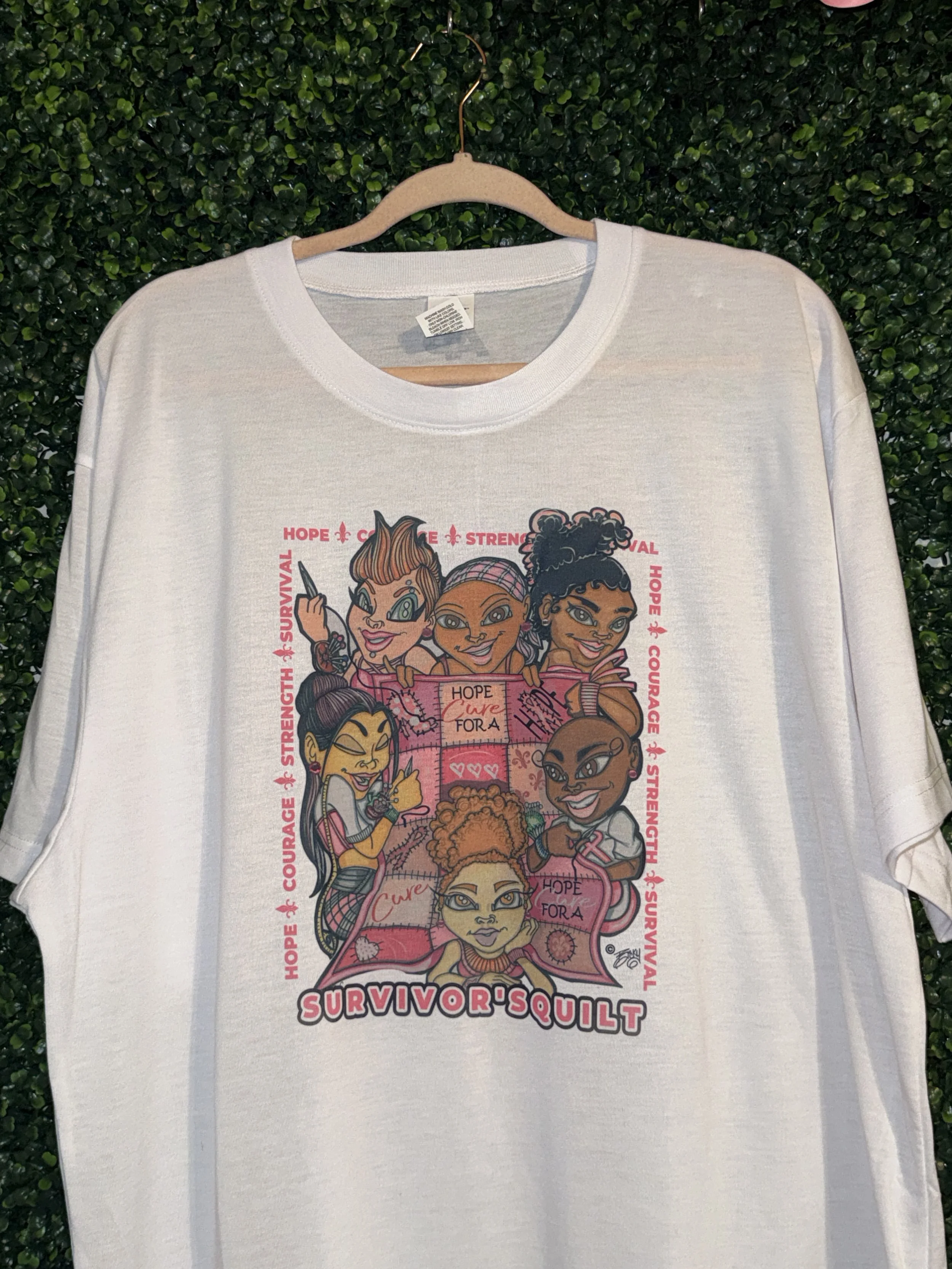 🩷 🩷 Survivor’s Quilt Tee