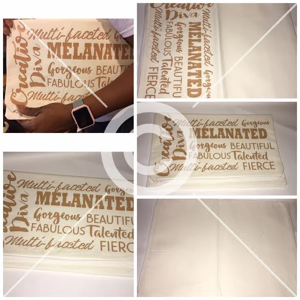 Melanated Diva XXLrg Fold-over Clutch