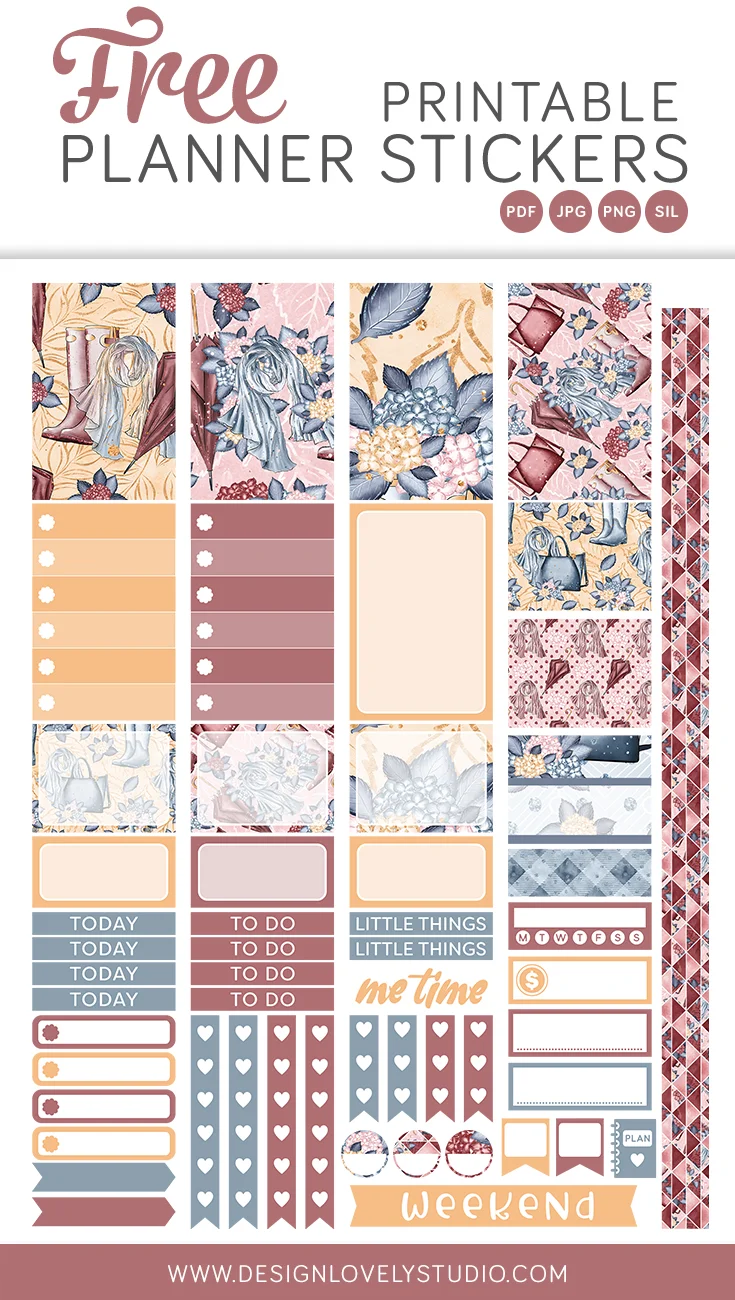 Papercraft Labels Stickers Tags Music Elegant Feminine Weekly  Papercraft Labels Stickers Tags Music Elegant Feminine Weekly