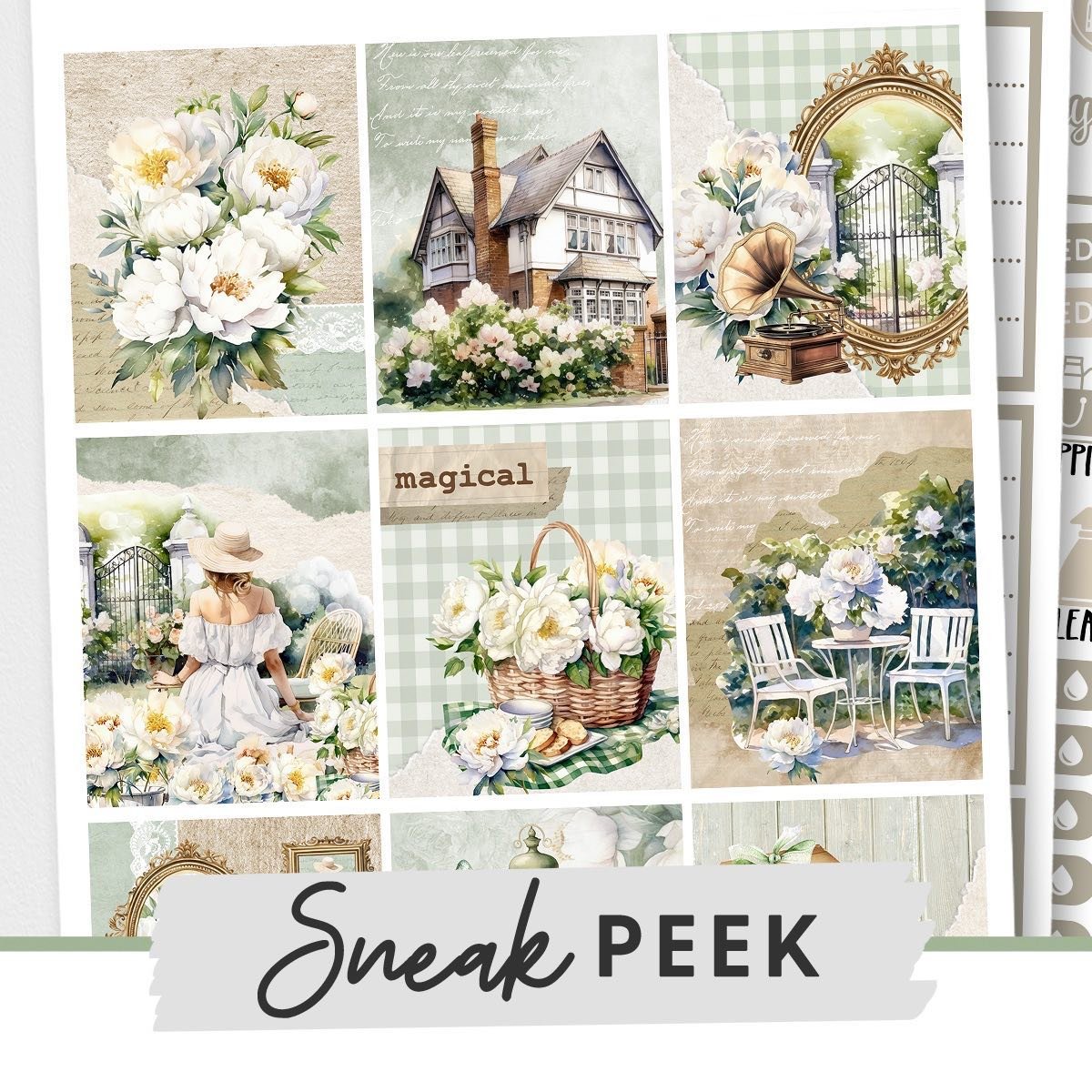 Hello everyone! Another sneak peek from Design Lovely Studio!.

The name of this collection is &quot;Timeless&quot; and it features a beautiful combination of floral and vintage vibes, making it perfect for creating nostalgic spring/summer layouts.

