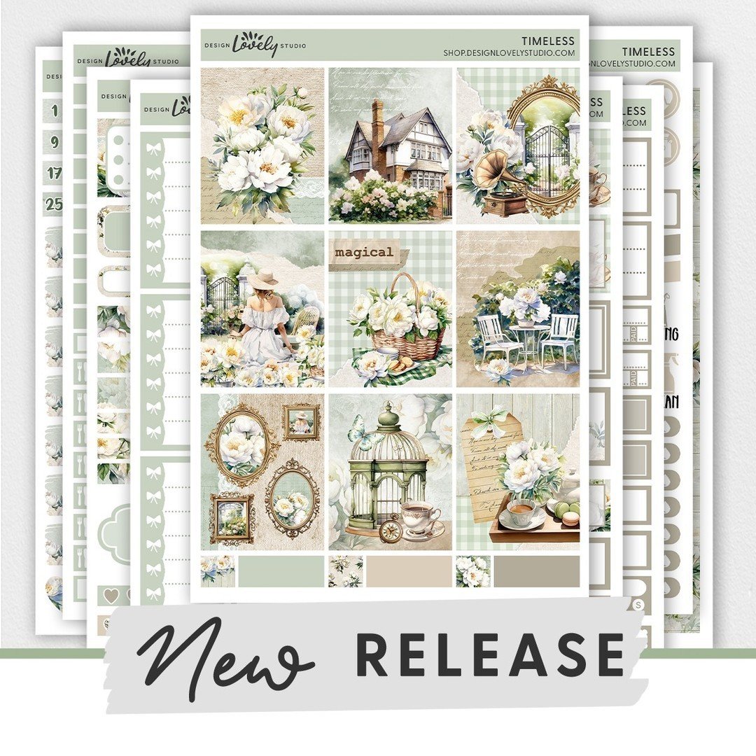 Hello everyone! We're thrilled to share the excitement of the Planner Boss Collective Sale happening April 26-28! 🎉⁣
⁣
We're delighted to announce that our new collection, &quot;Timeless,&quot; is now live! ⁣
⁣
💚 Want to check it out? Type TIMELESS