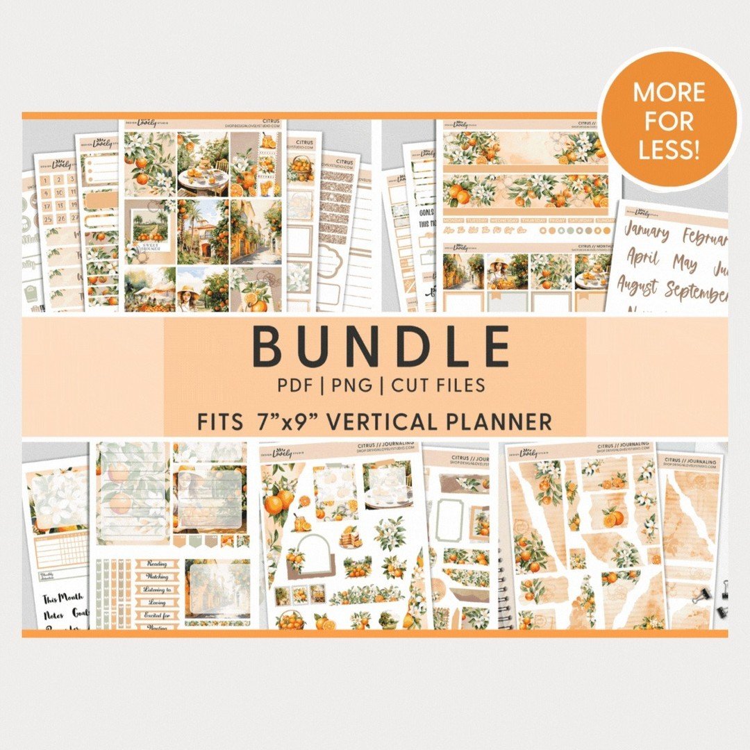 When I decided to create the bundles, I wasn't sure if you would be interested.⁣
Since their release, I've received so many messages from you saying that you love them because they make shopping for stickers more convenient, quicker, and cost-effecti