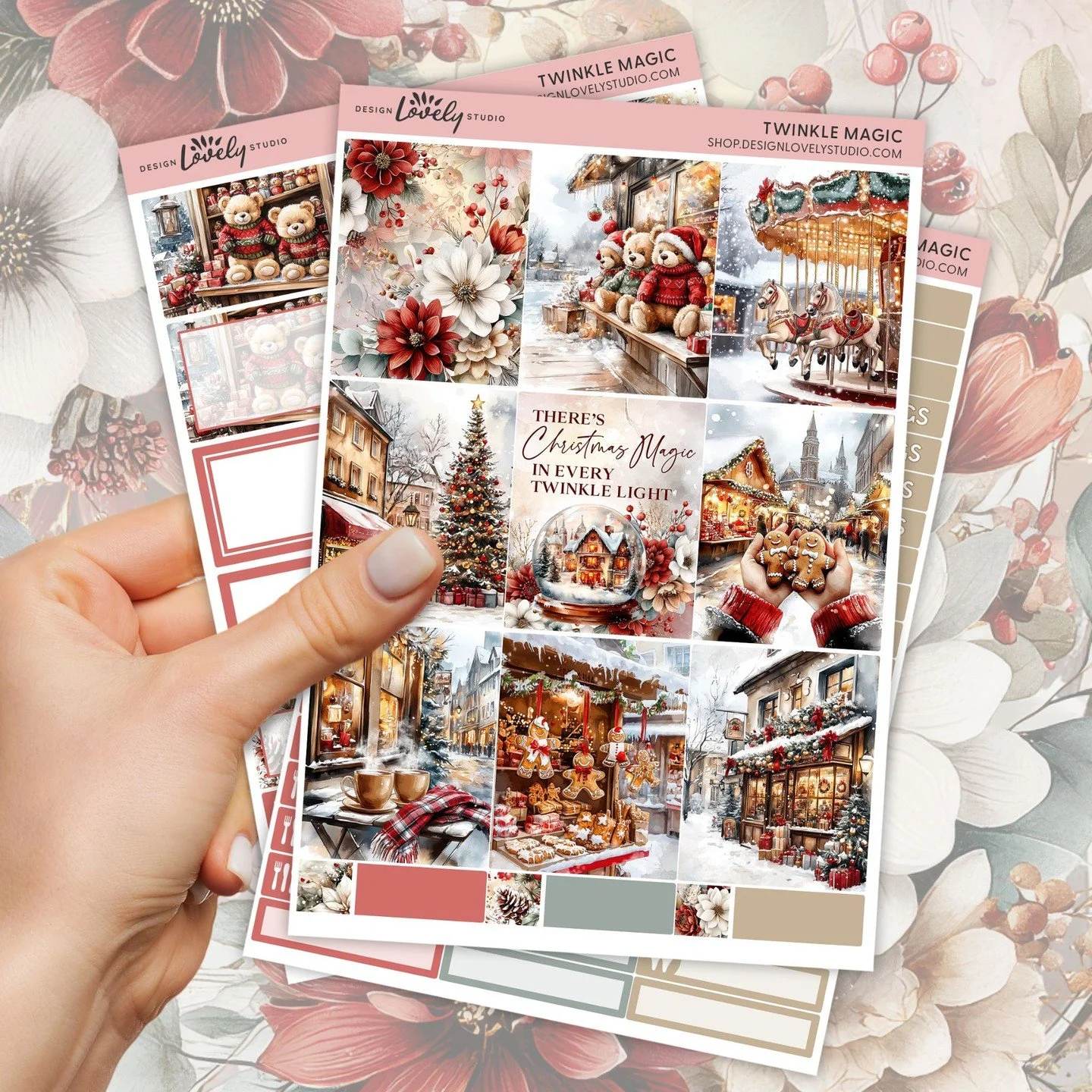 Twinkle Magic brings all the Christmas market feels&hellip; warm lights, festive village scenes, and classic holiday charm. 🎄✨⁣
And it&rsquo;s 40% off right now for the Fall Sale, now through Nov 19.⁣
⁣
Shop link in bio 🛍⁣
⁣
#prettyplanning #pretty