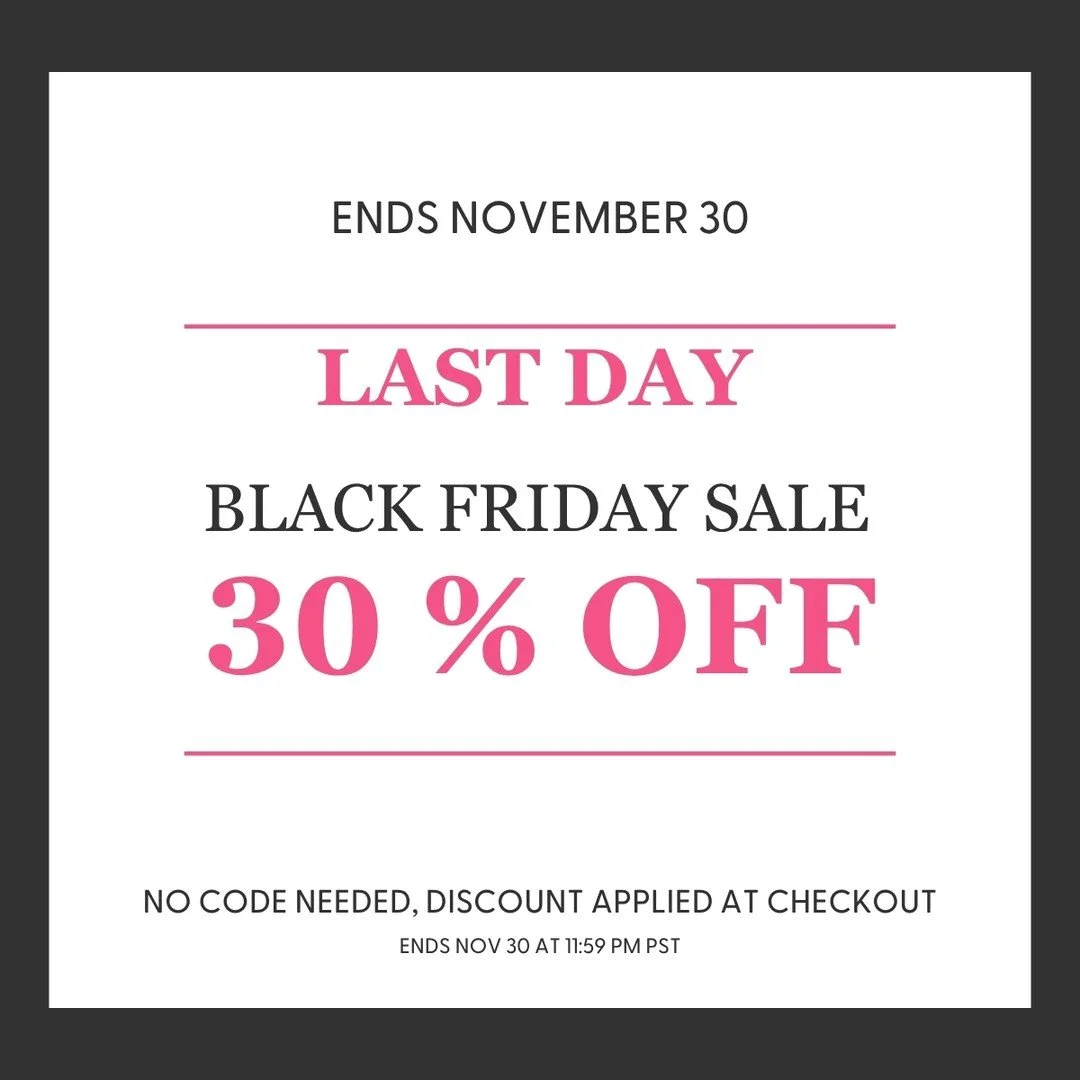 Last day to shop the Black Friday Sale! ⏰⁣
Everything is 30% off until 11:59 PM PST tonight &mdash; no code needed.⁣
⁣
If you&rsquo;ve been eyeing new weekly kits, deco stickers, or winter collections, now&rsquo;s the moment to grab them.⁣
⁣
Link in 