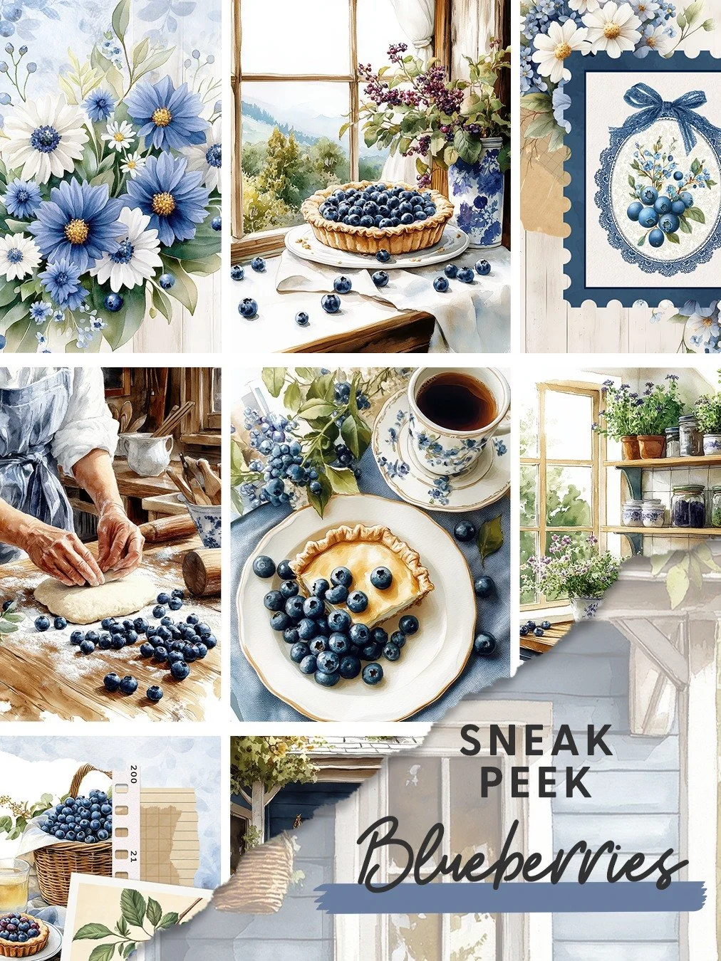 I&rsquo;ve been a bit quiet lately because I was on sick leave&hellip; but I&rsquo;m finally getting back to designing, and it honestly feels so good to be here again 💙⁣
⁣
I&rsquo;ll be releasing 5 new collections this time, and I&rsquo;m starting t