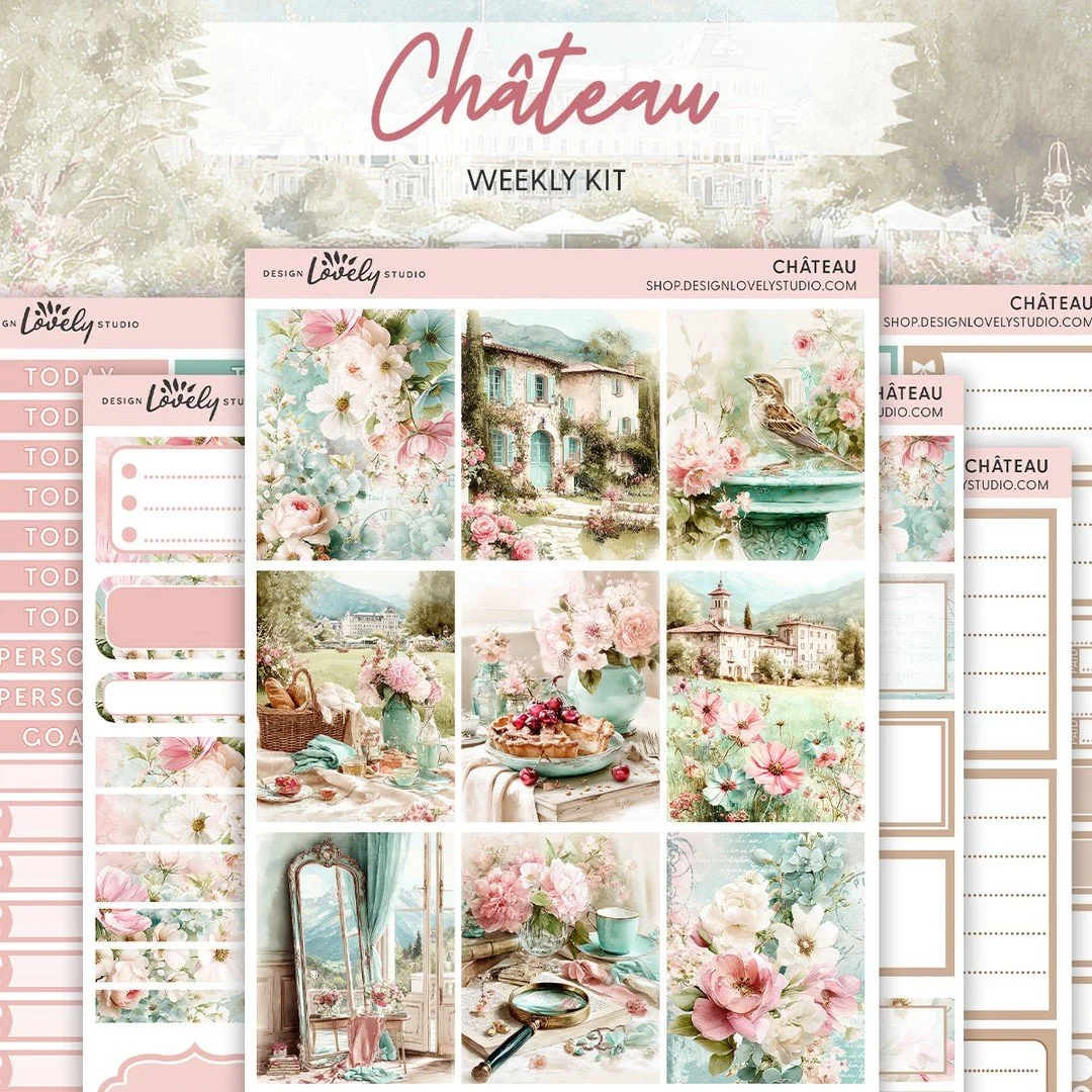 It&rsquo;s the last day of the Planner Boss Collective Sale ✨  Everything is still 30% off with code 26SPRINGPBC, but only until tonight.⁣
@plannerbosscollective⁣
⁣
I can&rsquo;t believe how fast it went&hellip;⁣
⁣
I wanted to show you Chateau again 