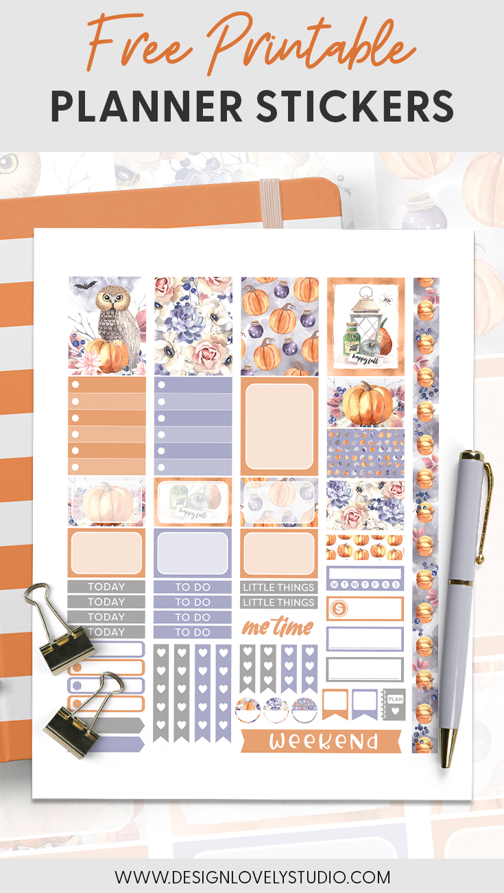 Free Printable Functional Planner Stickers - Planning Inspired