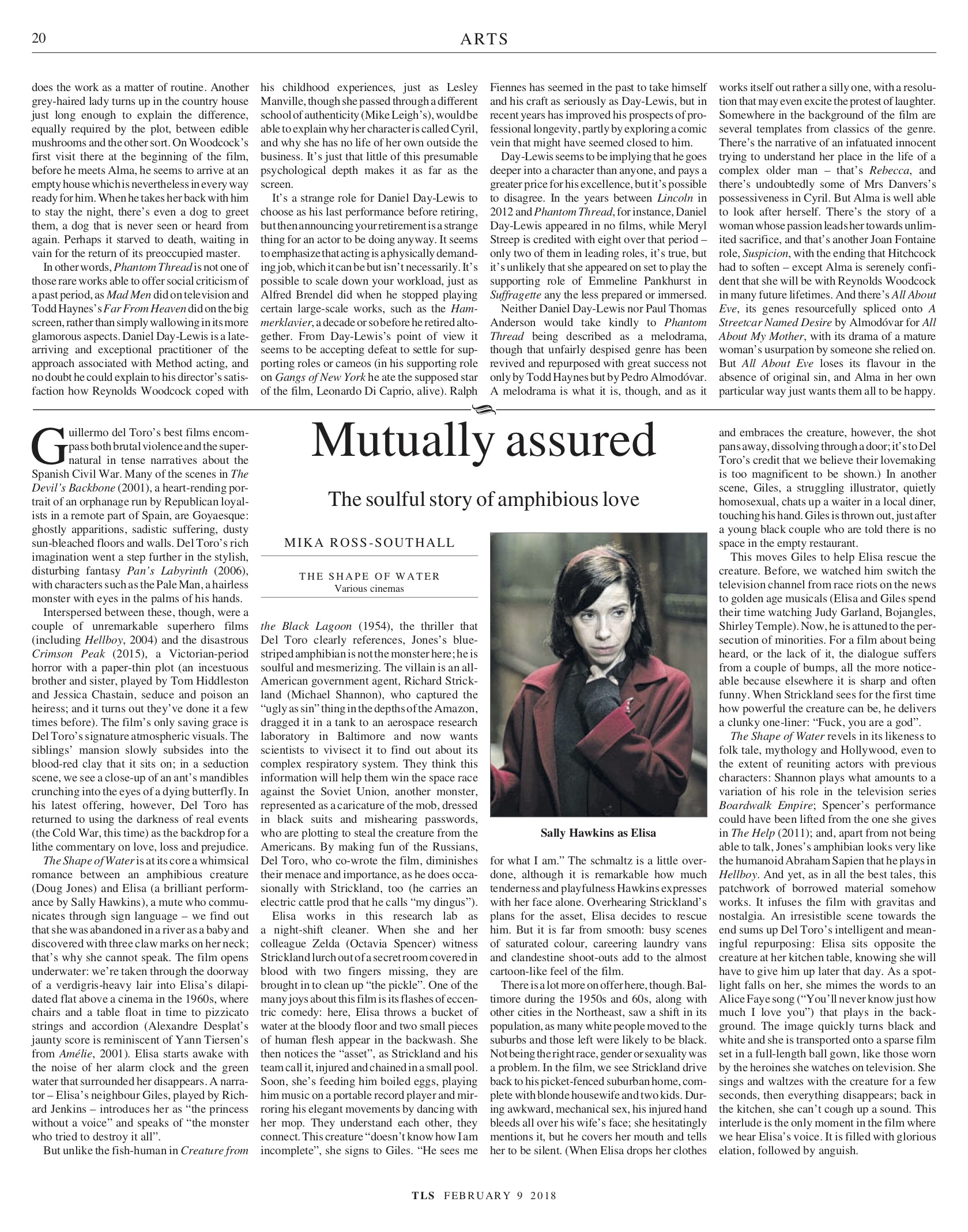 The Times Literary Supplement, 9 February 2018. "Mutually Assured"