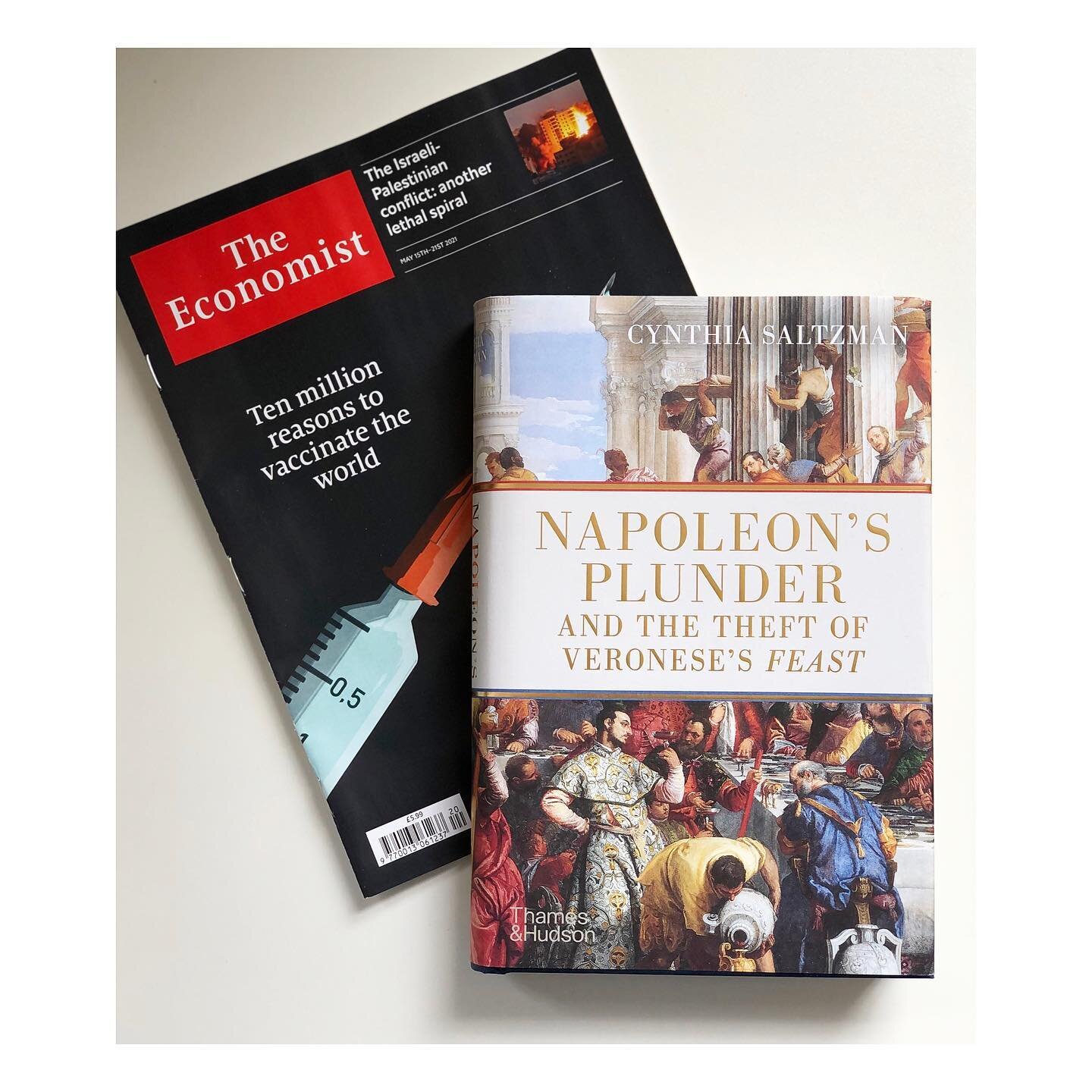 I&rsquo;m in this week&rsquo;s @theeconomist, reviewing a book about Napoleon&rsquo;s art theft in Italy 🖼💰
.
.
.
#mika_ross_southall #writer #studio #theeconomist #culturaljournalist #reviews #Napoleon #art #arttheft #Italy #war #bookreview #books