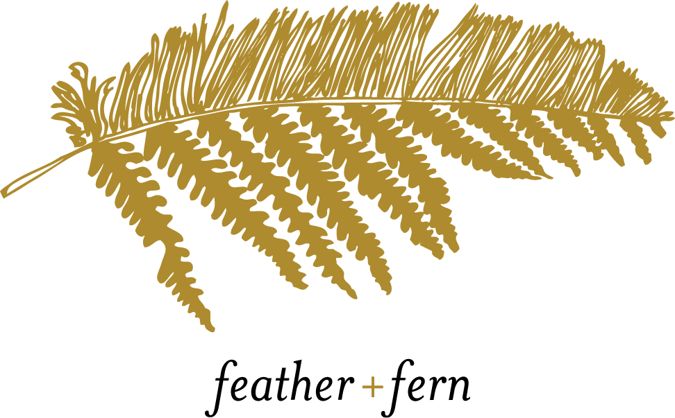 feather & fern design