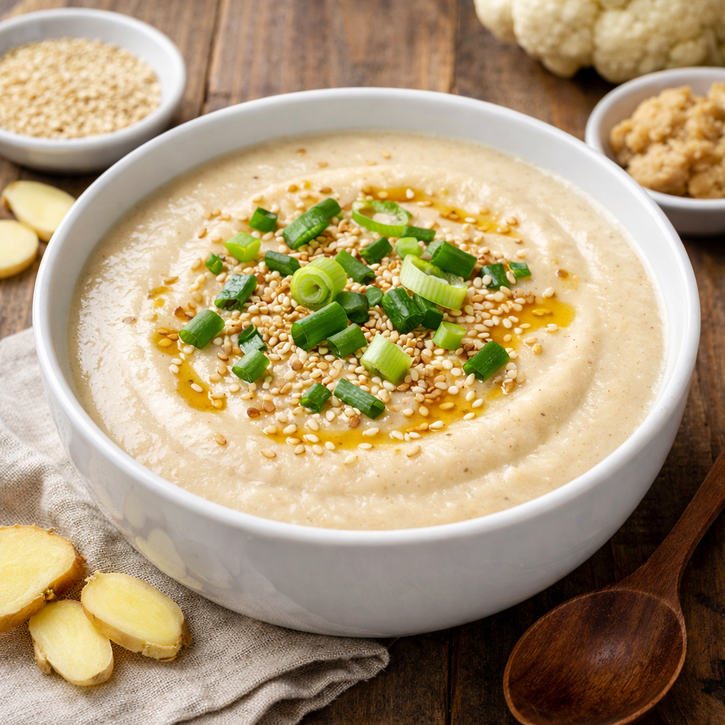 Creamy Ginger-Miso Soup