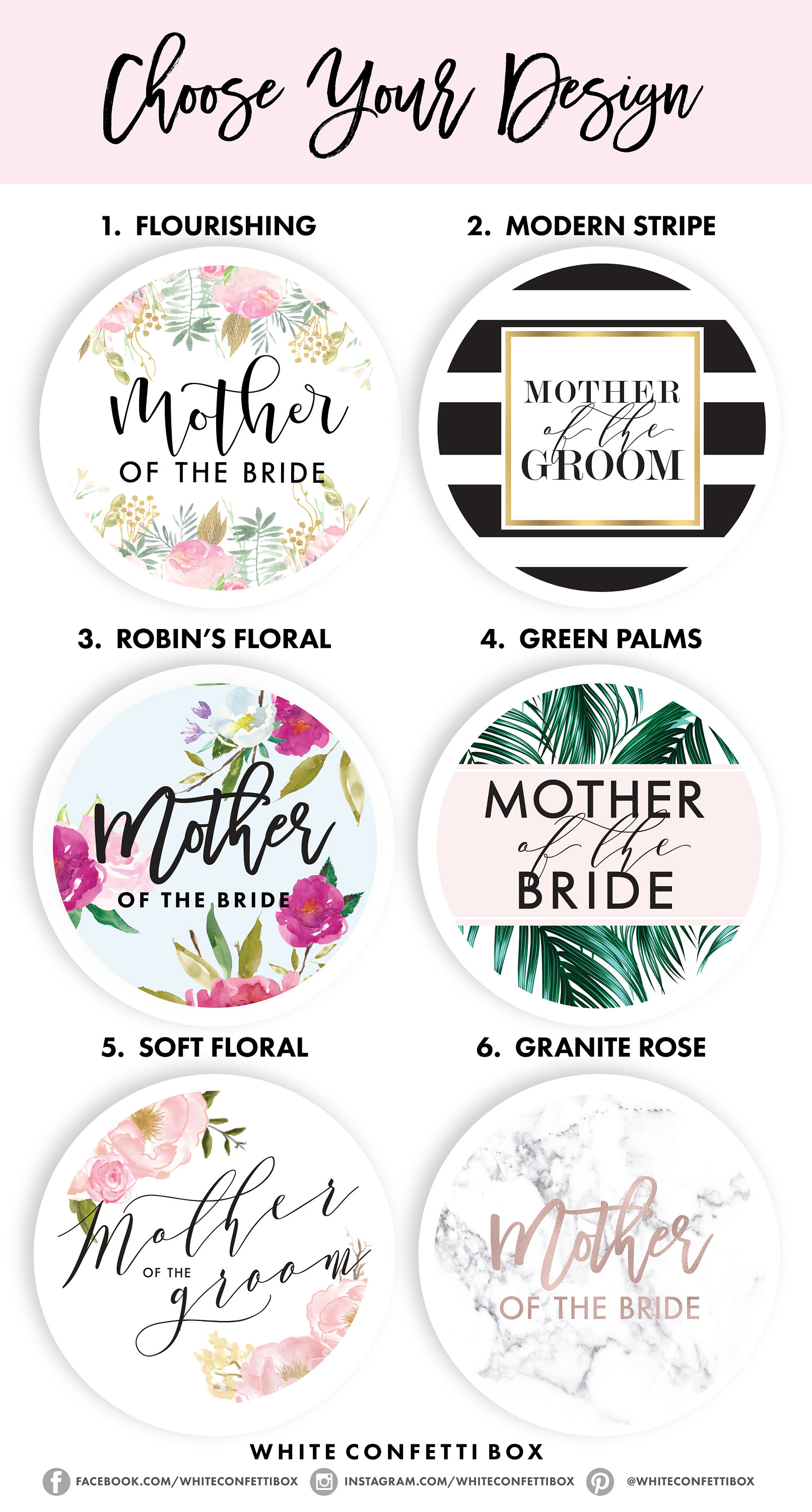 mother of the bride gift set