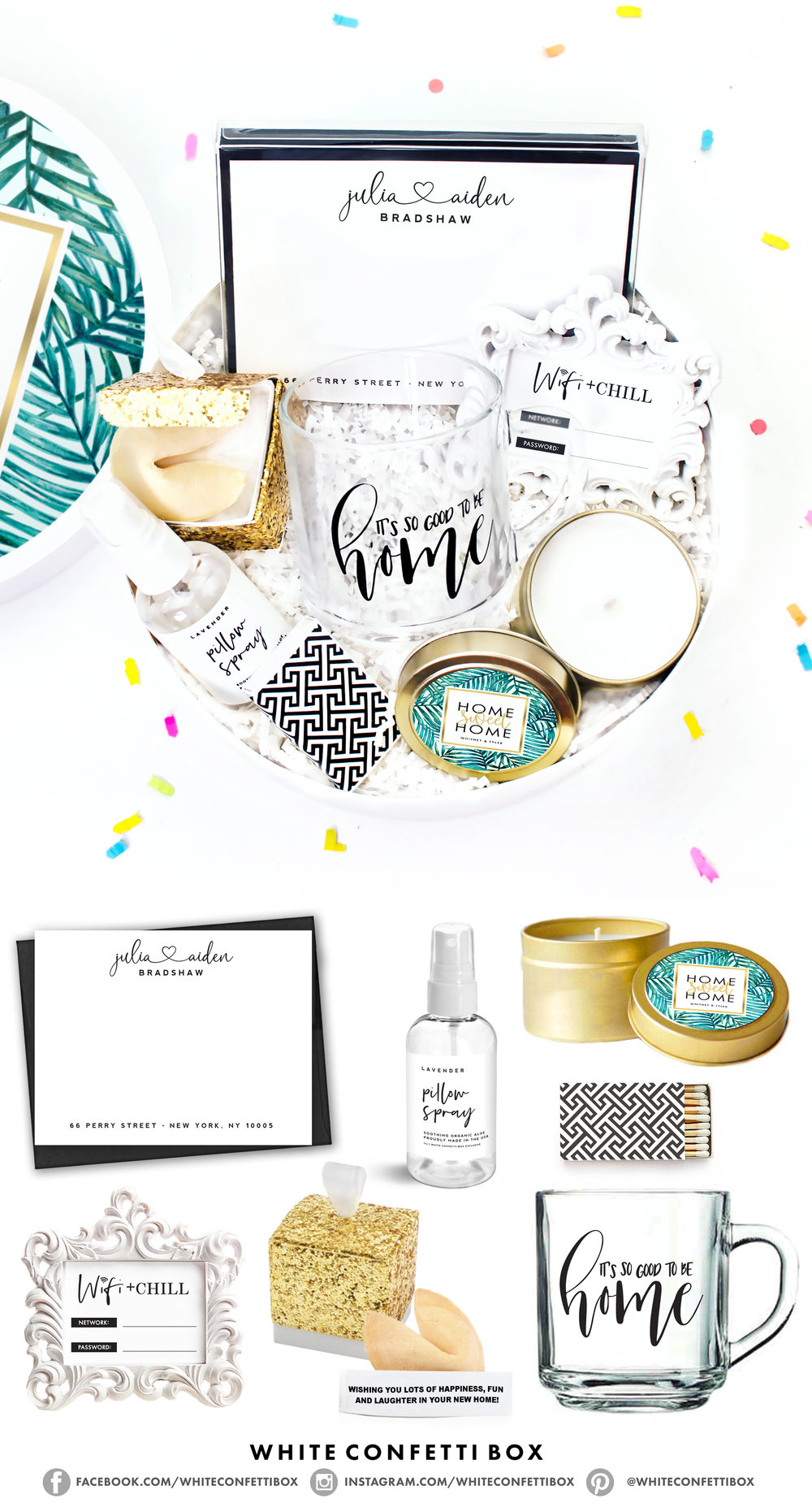 Welcome Home Gift Basket! Coffee gift - Housewarming gift box