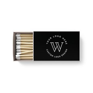 Hot Sale Wooden Stick Matches Custom Hotel Advertising Safety