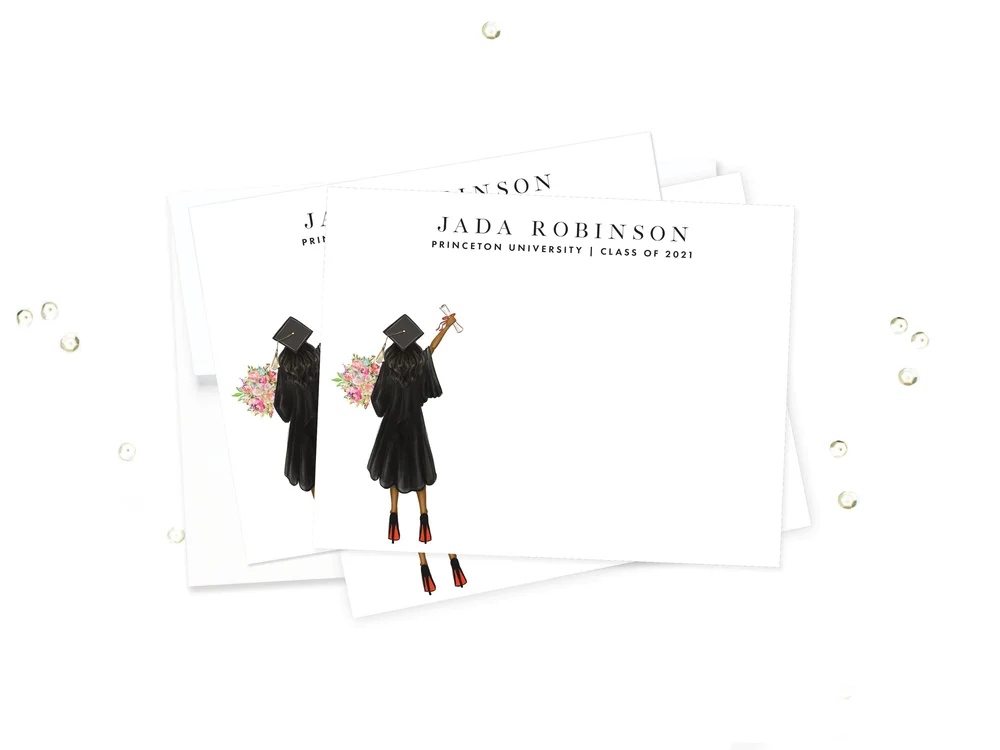grad card note Student Loan Paperwork Graduation Card main image 1