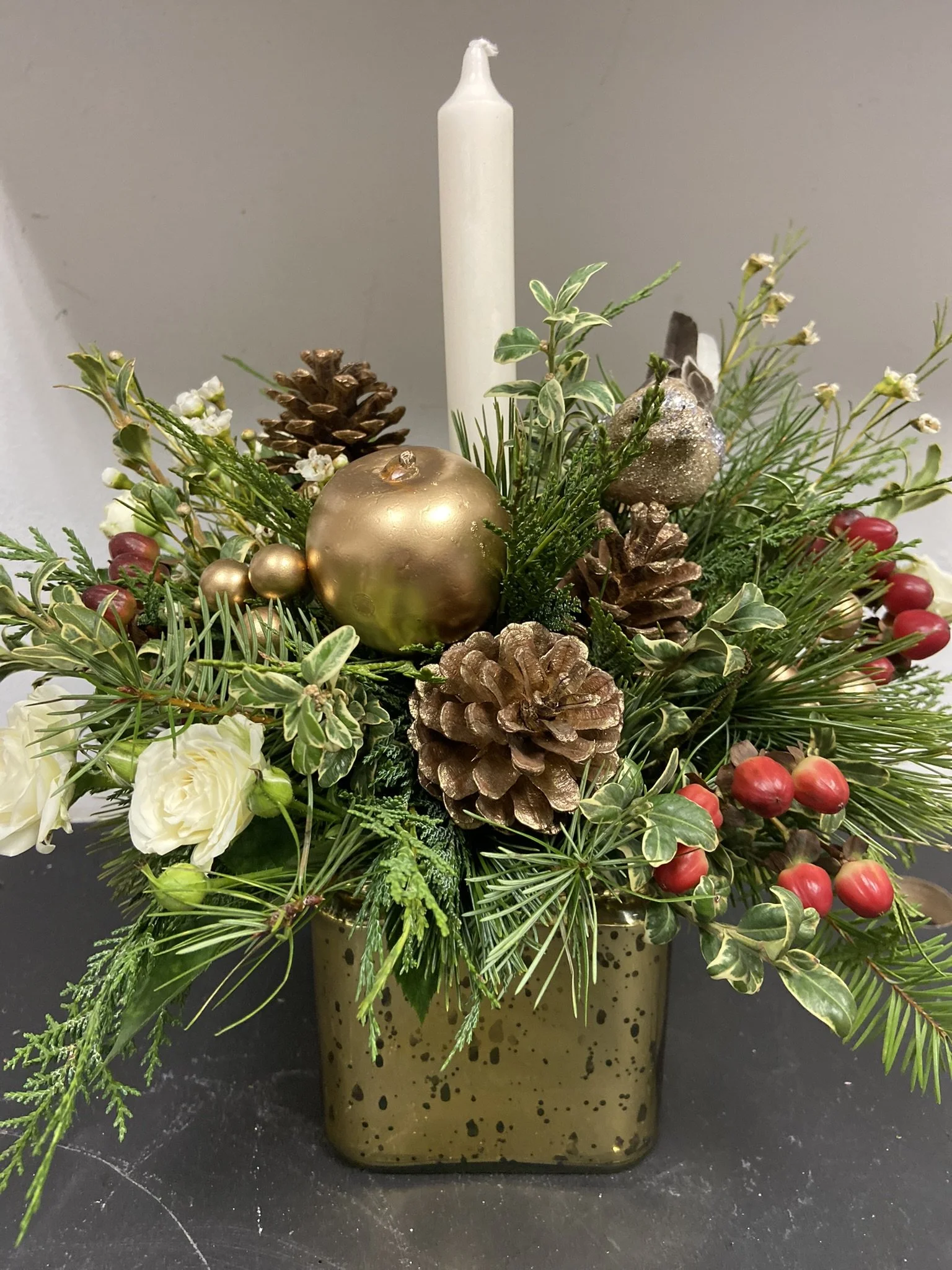 Workshop - Holiday Sparkle - Blooming Tea Party:  Wed Dec 17 at 2PM