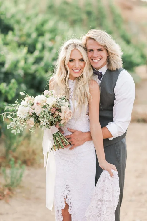 savannah labrant bridesmaid dresses White By Vera Wang Maxi Dress