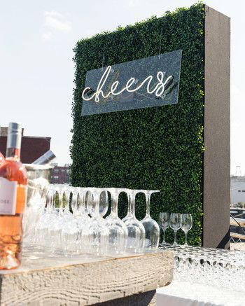 No. 4 For the trendy bride who loves to party and show her guests a good time!