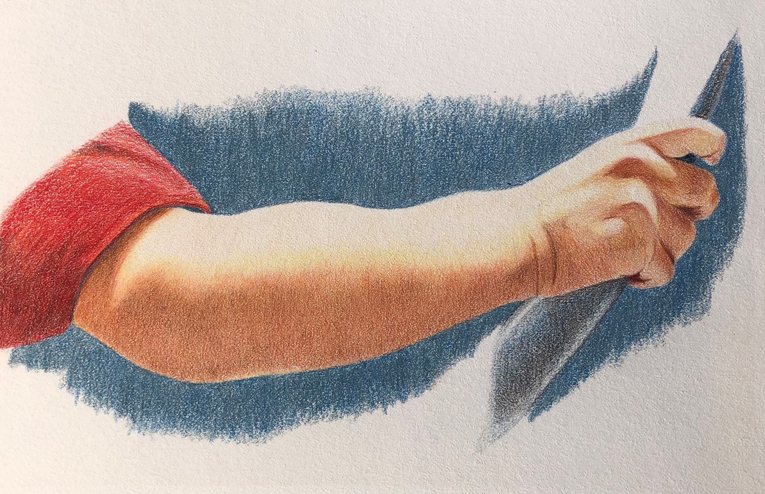 Creating Skin Tones With Colored Pencils