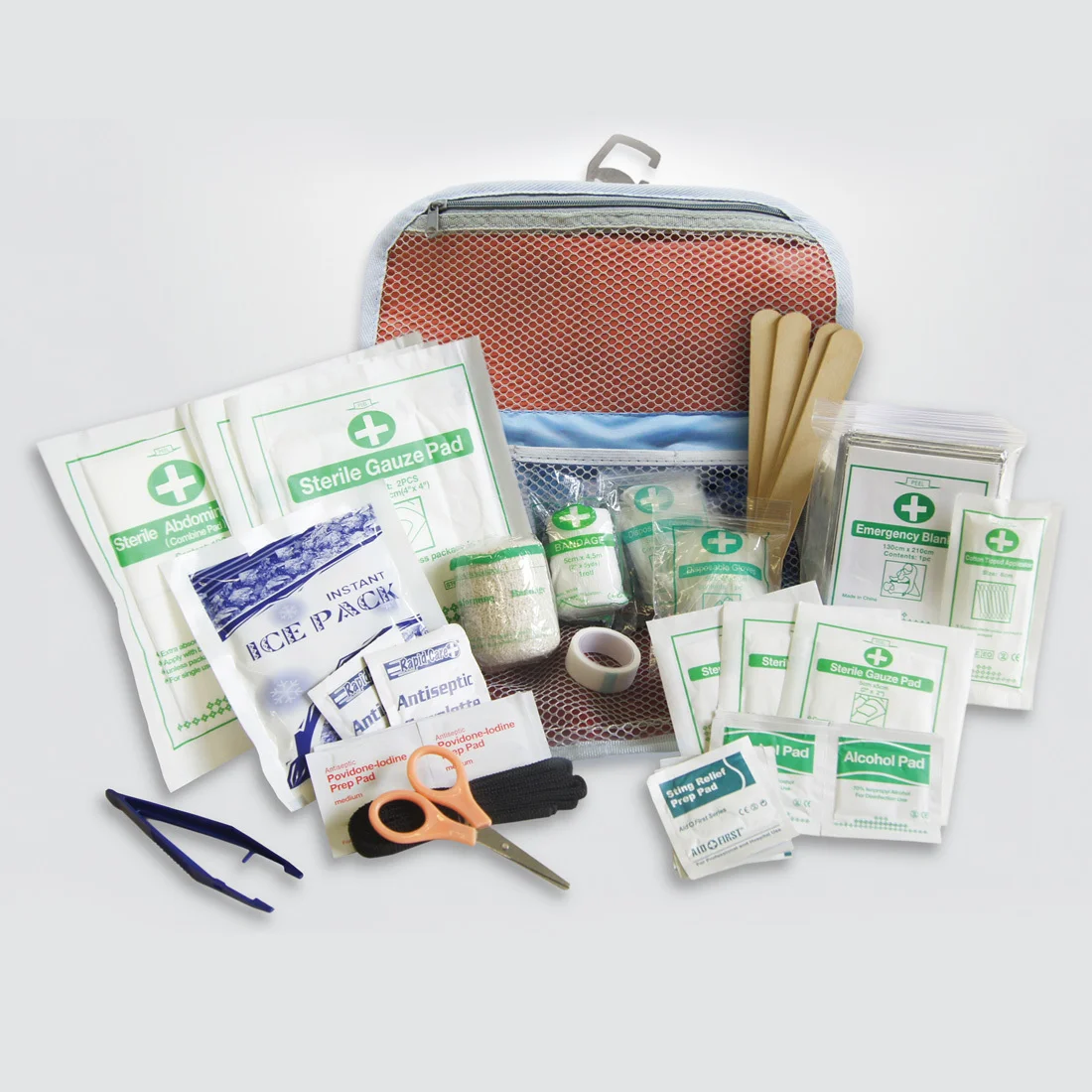 This essential kit is stylish, functional, and can easily go wherever you and Fido adventure. Included is a Pet First Aid Guide with directions on how to assist your dog with everything from choking to lacerations to poisoning