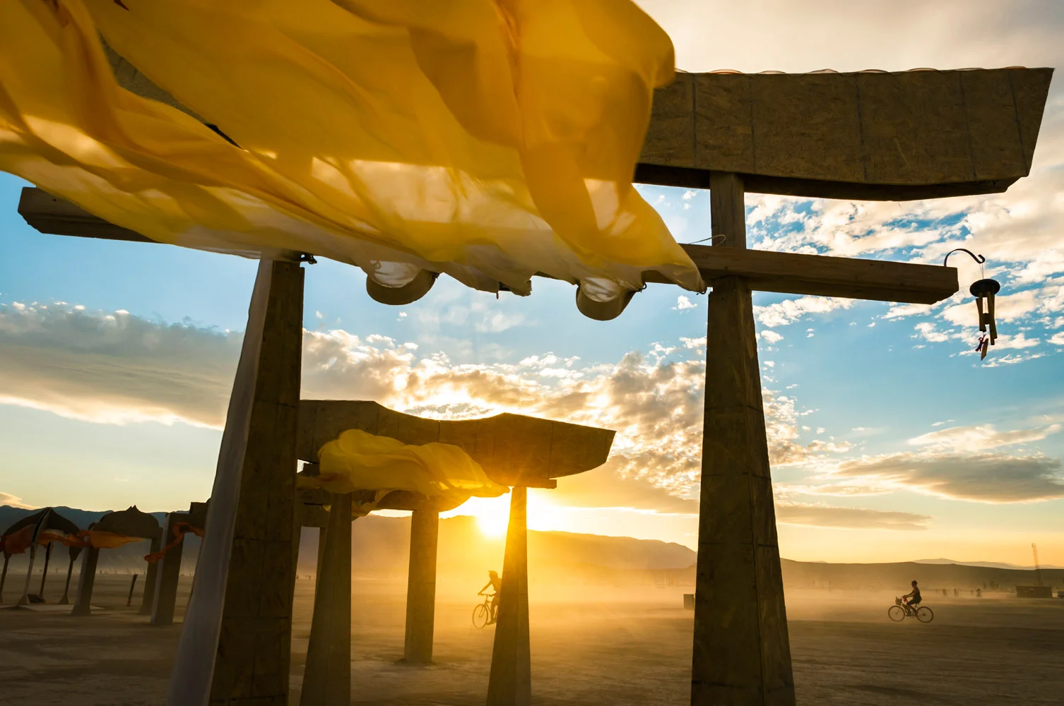 Art installation - Burning Man, Nevada, 2014