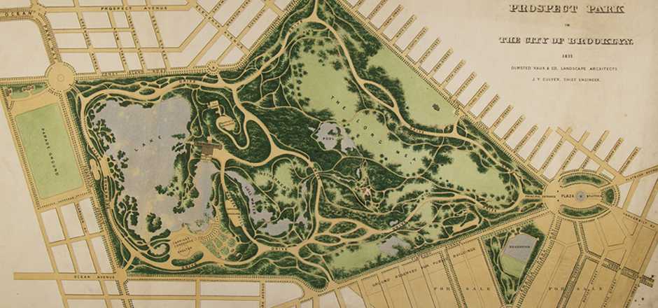 Plan for Prospect Park, Brooklyn