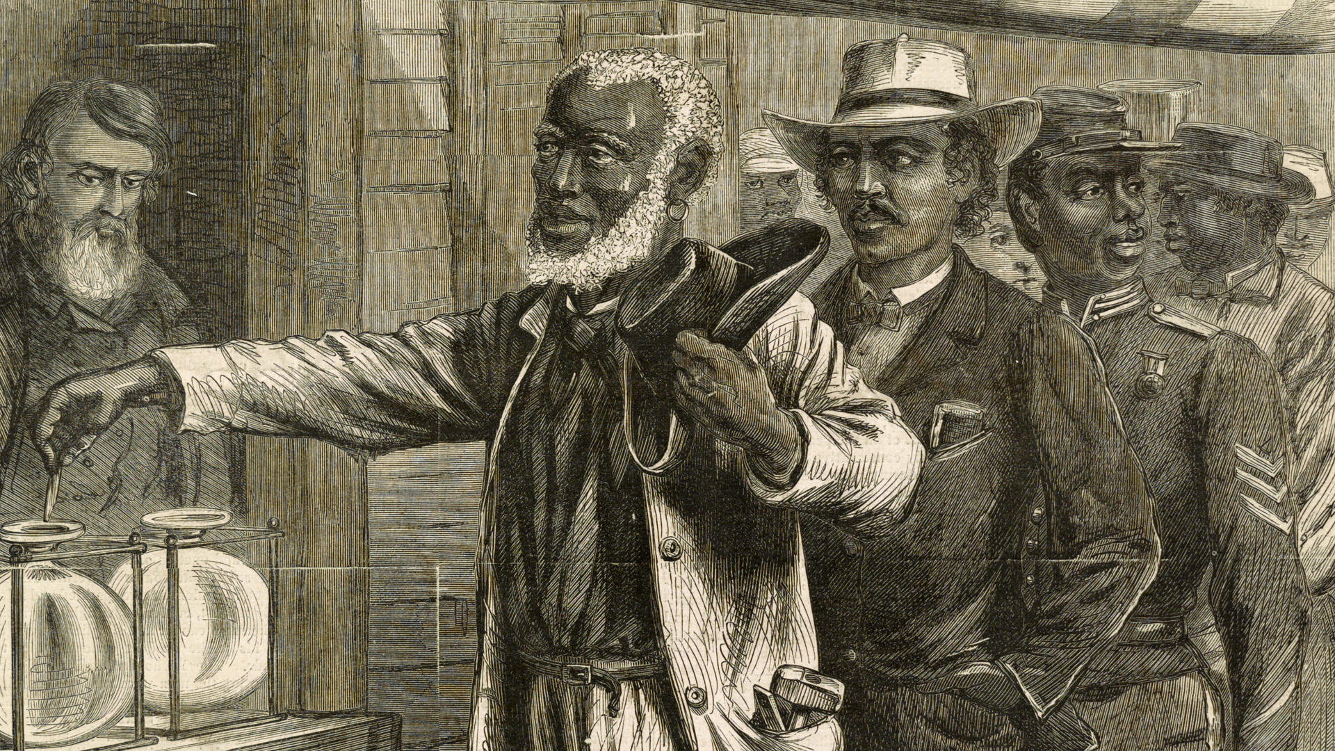 The 15th Amendment enfranchised African Americans during Reconstruction.