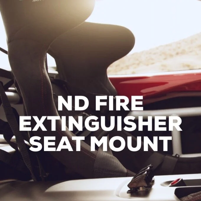 mazda mx5 miata nd mk4 fire extinguisher seat mount