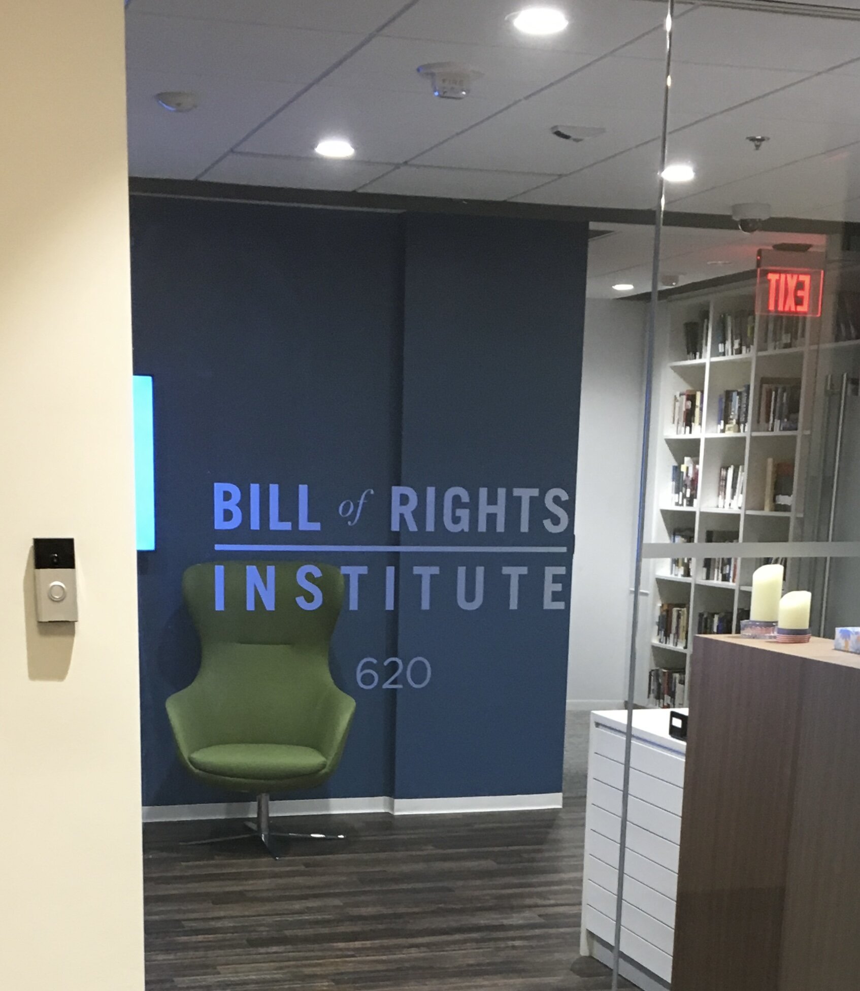 Visit to Bill of Rights Institute, 2018