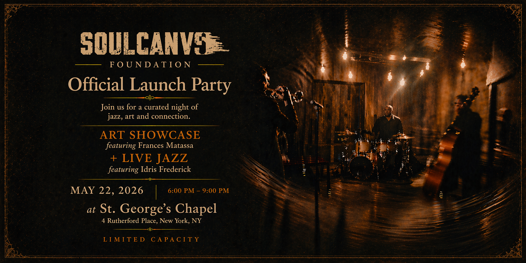 SOULCANVAS Foundation official LAUNCH PARTY!