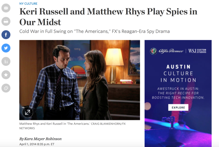 Keri Russell/Matthew Rhys