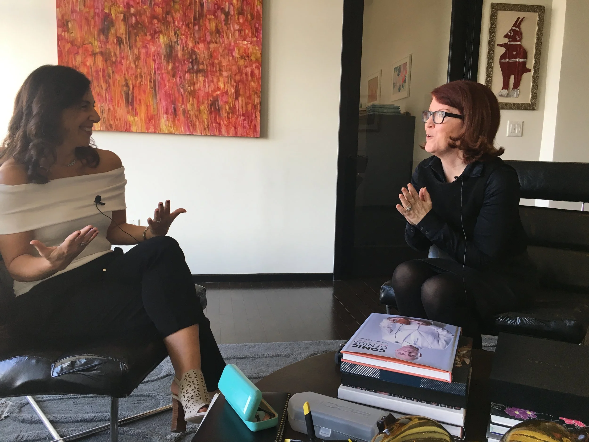 Wish you could SEE a Really Famous interview?