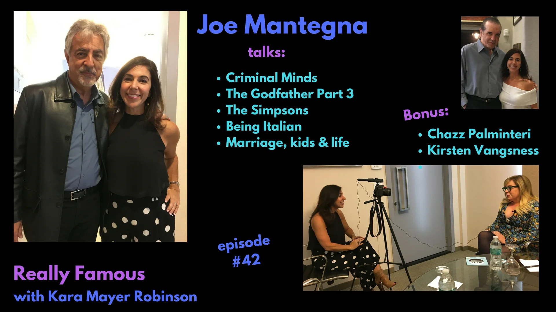 Joe Mantegna is in the house!