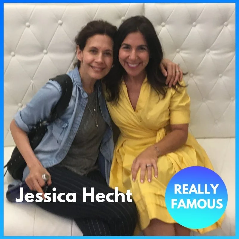 Jessica Hecht &amp; I just had a fun #girlfriends talk!