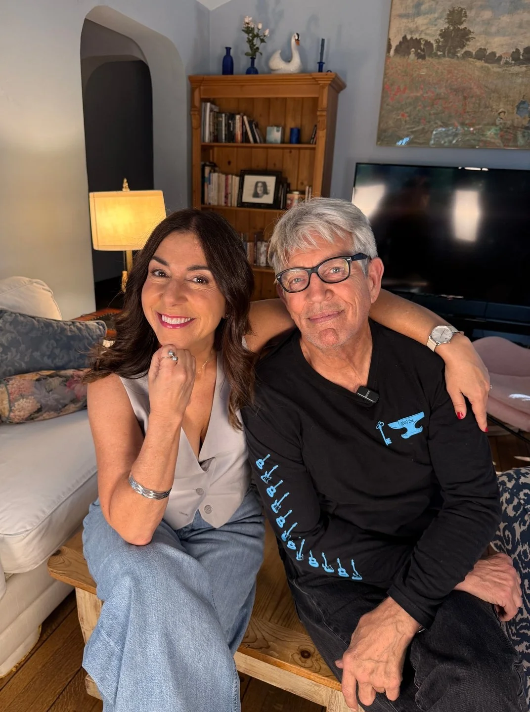 Eric Roberts &amp; I take another stab at how to overcome personal struggles. Freshly recorded. Stay tuned for highlights. ICYMI (talk #1), click the link in my bio.